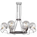 Подвесная люстра Lumina Deco LDP 9110-6 BK+CHR