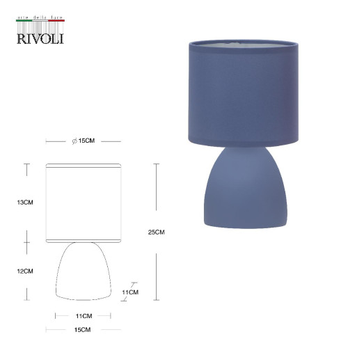Настольная лампа Rivoli Nadine 7047-503 Б0057258 Настольная лампа Rivoli Nadine 7047-503 Б0057258