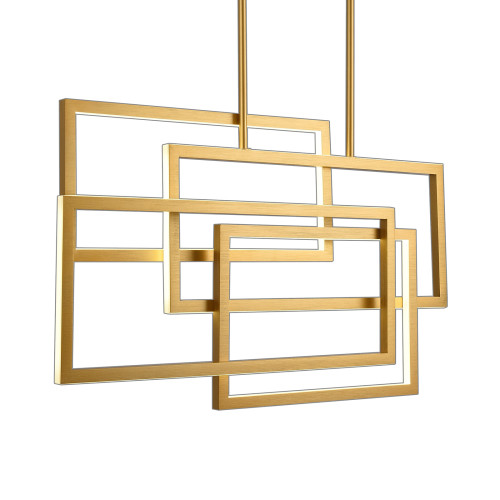 Люстра на штанге Natali Kovaltseva LED LAMPS 81128 GOLD