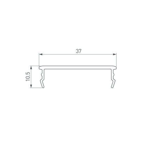 Экран Arlight IP-LINE-4050-2000 OPAL (Пластик) 053900
