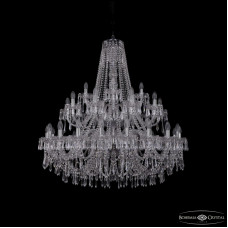 Подвесная люстра Bohemia Ivele Crystal 1403/20+10+5/400/2d Ni
