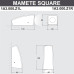 Уличный настенный светильник Fumagalli Mamete 1A3.000.000.WXZ1L