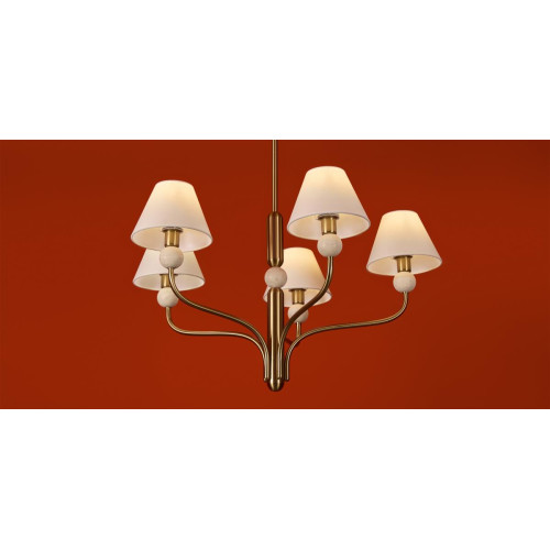 Люстра на штанге Freya Aurelia FR2058PL-05BS