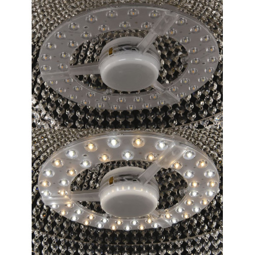 Потолочная люстра Bohemia Ivele Crystal 19011/45IV/LED-DIM Ni