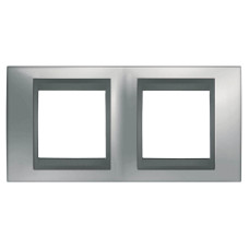 Рамка 2-постовая Schneider Electric Unica Top MGU66.004.238