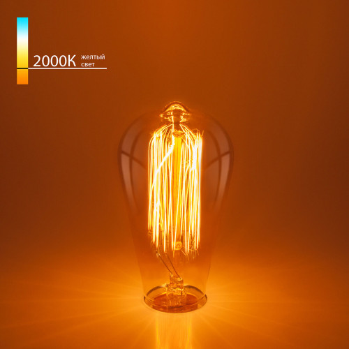 Лампа накаливания Elektrostandard диммируемая E27 60W прозрачная 4690389082153