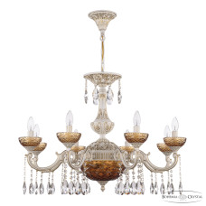 Подвесная люстра Bohemia Ivele Crystal AL78101P/8/250 A WMG P Amber/M-1F