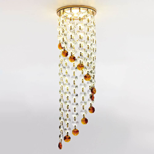Встраиваемый светильник Ambrella Light K3440 CL/BR/G
