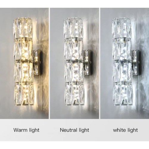 Настенный светильник Delight Collection Wall lamp A06W/4 silver/clear
