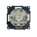 Розетка компьютерная 1-местная RJ-45 Stekker Катрин GLS00-7107-08 49227