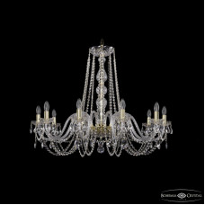 Подвесная люстра Bohemia Ivele Crystal 1402/10/360 G