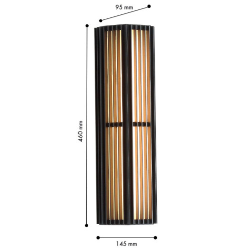 Уличный настенный светильник  Favourite Trellis 4824-2W