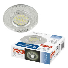 Встраиваемый светильник Fametto Luciole DLS-L153 GU5.3 GLASSY/CLEAR 3D