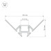 Профиль Arlight ARH-DECORE-S12-INT-2000 ANOD внутренний 023868