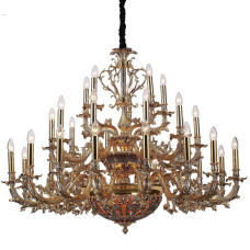 Подвесная люстра Lucia Tucci Firenze 1780.30.3 Antique Gold