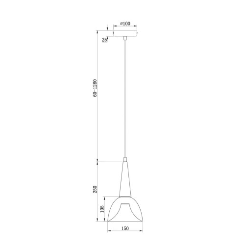 Подвесной светильник Freya Noria FR8009PL-01GB
