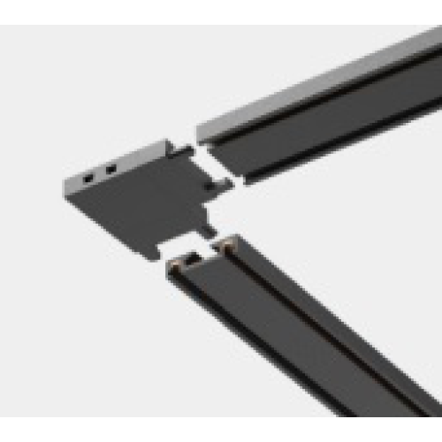 Соединитель угловой для магнитного шинопровода Italline IT09-9029 black