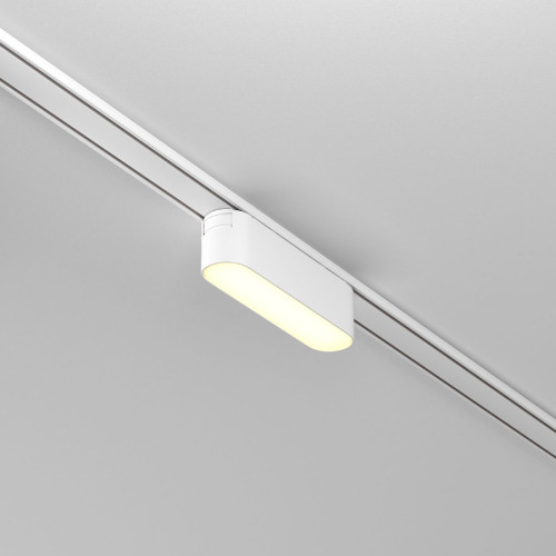 Трековый магнитный светильник Maytoni Basis TR080-1-6W3K-W