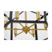 Подвесная люстра Lumina Deco Lorton LDP 1142-6 BK+MD