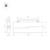 Трековый магнитный светильник Arlight MAG-FLEX-FLAT-FOLD-S230-12W Warm3000 (BK, 80 deg, 48V) 047212