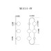 Настенный светильник MyFar Stacy MR1014-4W