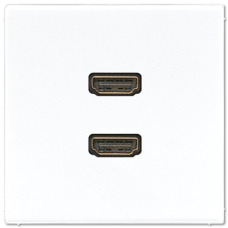 Розетка HDMI Jung MALS1133WW