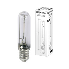 Лампа натриевая высокого давления TDM Electric E40 100W 2100K прозрачная SQ0325-0027