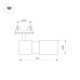 Спот Arlight LGD-ARTEMIS-BUILT-FLAP-R55-12W Warm2700 (WH, 8-80 deg, 230V) (IP20 Металл) 062273
