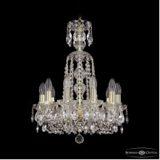 Подвесная люстра Bohemia Ivele Crystal 1402/10/141/XL-58 G