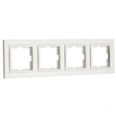 Рамка на 4 поста Mono Electric Larissa слоновая кость 103-010100-163