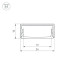 Профиль Arlight ARH-WIDE-H10-2000 ANOD 016142