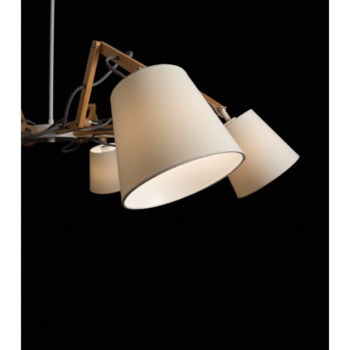 Подвесная люстра Arte Lamp Pinocchio A5700LM-8WH