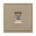 Механизм телефонной розетки Arlight SCT-NOBE-MTL1-SFPL-GD (RJ-11, 4C) (Золотой песок) 054302