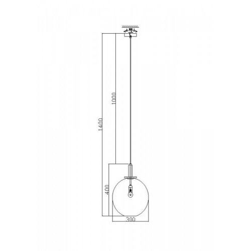 Подвесной светильник Freya Moke FR4007PL-01BT