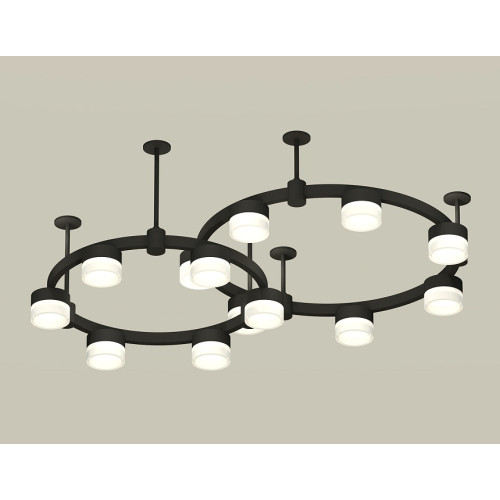 Комплект подвесного светильника Ambrella Light Techno Ring XR92221002 (A9222, A9227, C9238, C9232, N8401)