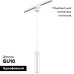 Трековый светильник Lightstar Track 1 white L1T756016 (756016+592006)