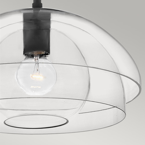 Подвесной светильник Hinkley Lotus QN-LOTUS-P-BLK