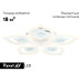 Потолочная люстра Ambrella Light Acrylica Original FA4292