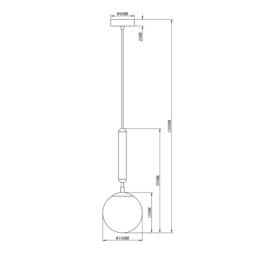 Подвесной светильник Moderli Host V2850-1P