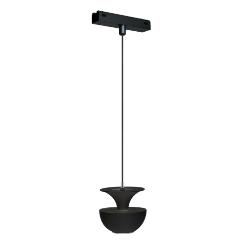 Трековый магнитный светильник iLedex Vision 4825-044-D80-6W-38DG-3000K-BK