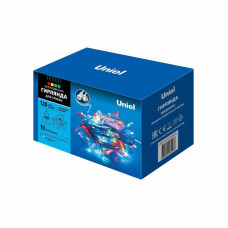 Уличная светодиодная гирлянда (UL-00007202) Uniel  220V разноцветный ULD-S1000-120/SWK Multi IP67