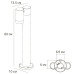 Ландшафтный светильник Arte Lamp Mistero A3302PA-1BK