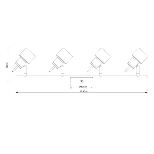 Спот Arte Lamp ALMACH A1906PL-4WH