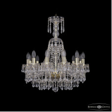Подвесная люстра Bohemia Ivele Crystal 1403/12/195/XL-65 G