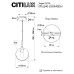 Подвесной светильник Citilux Томми CL102014