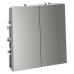 Выключатель двухклавишный Voltum S70 VLS020105