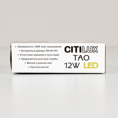 Накладной светодиодный светильник Citilux Тао CL712X120N