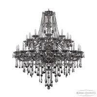 Подвесная люстра Bohemia Ivele Crystal 1415/20+10+5/400/2d Ni M781