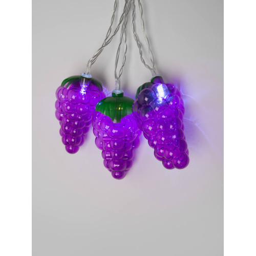 Светодиодная гирлянда Uniel Виноград (UL-00003392) белый ULD-S0400-010/STB/2AA White IP20 Grapes