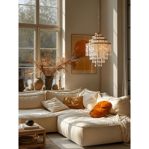 Подвесная люстра Delight Collection D8138P/D600 gold